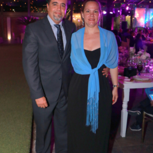 Francisco Valero y Silvia Calves