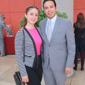 Montse Villalba y Aldo Cruz