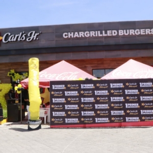 Carl´s Junior Atlixcayotl 1 er Aniversario