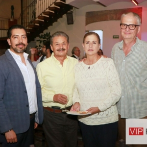 Exxon Mendez, Sergio Olvera ,Pilar Osorio y Luis Osorio