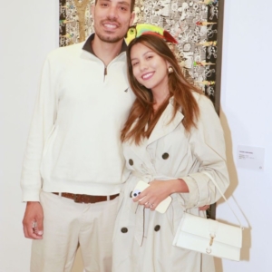 Adriana Luevano y Erik del Angel