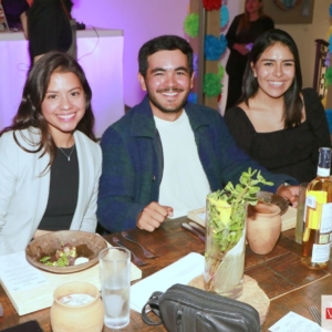 Alexa Hernandez, Rodrigo Anguiano y Gabriela Villalba
