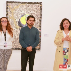 Diego Ugarte,Karina Jimenez y Yazmin Pineda