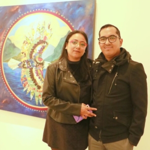 Giovana Guzman y Mario Rivera