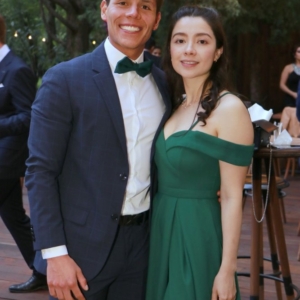 Alain Rugerio y Andrea Palma