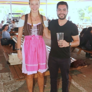 Asistentes al Oktoberfest