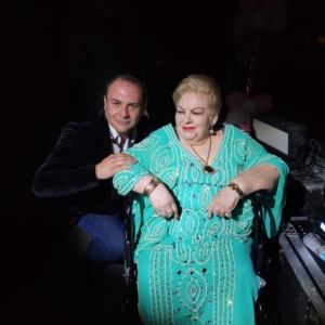 Paquita la del Barrio con Eduardo Ventosa