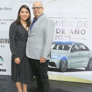 Azuny Ramírez y Javier Lozana