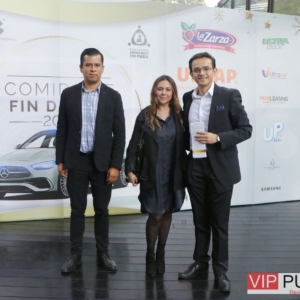 Carlos Morales ,Liliana Morales y Eric Mendoza