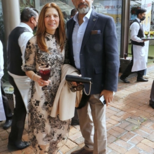 Elizabeth Salamanca y Rubén Furlong