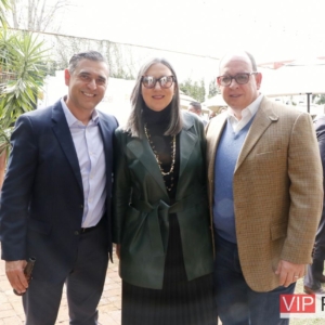 Ignacio Gonzalez, Angeles Cardoso y Javier Cue