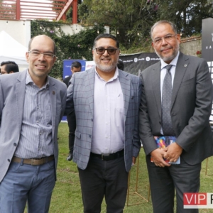 Iñaki Gutiérrez, Alejandro Padilla, y Roberto Aguilar