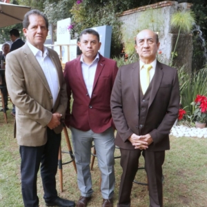 Juan Carlos Patiño, Marco Jiménez y Marco Vinicio