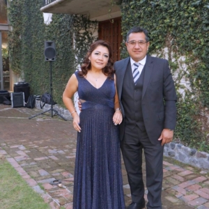 Magaly Arcos y Víctor Yopihua