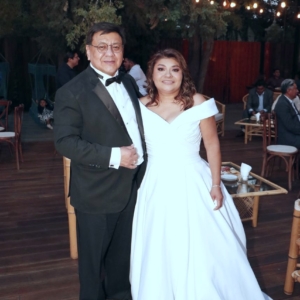 Andrés Alonso y Lucía Toriz