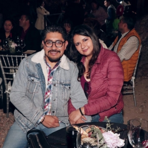 Jimena Torres y Antonio Merchant