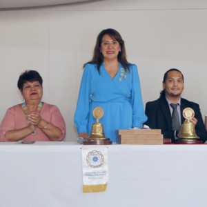 Faby Rosas Presidente de la Asociación Clubes de Servicio