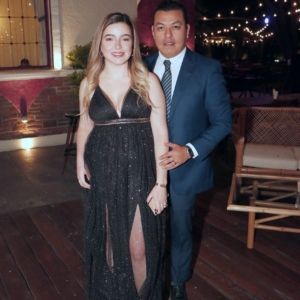 Griselle Longo y Eric Mendoza