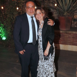Horacio Macias y Georgina Watson