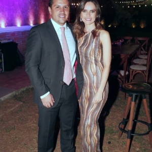 Laura Orozco y Luis Franco