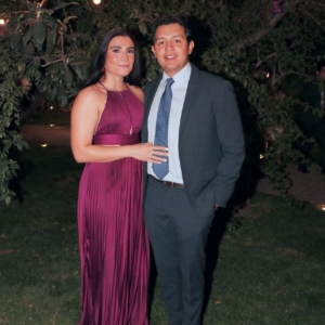 Michelle Richaud y Alejandro Arellano