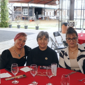 Nayeli Cisneros, Rosy Morales y Lolín Ramírez