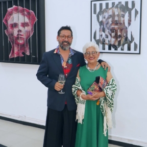 Marcia Martinez y Alejandro Komori