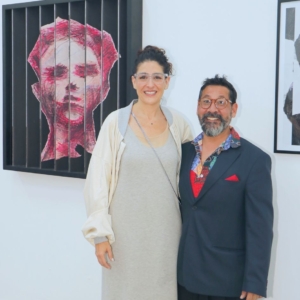 Nora Adame y Alejandro Komori