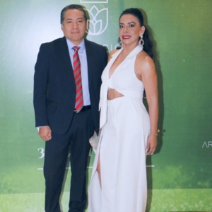Hugo Juárez y Natalia Torres