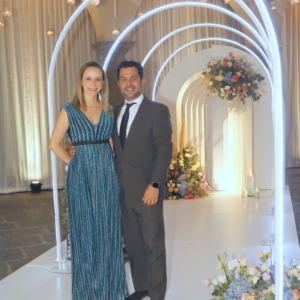 Michelle Castro y Flavio Orozco