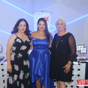 Mónica Martorell,Haisselynne González y Naguibe Sánchez