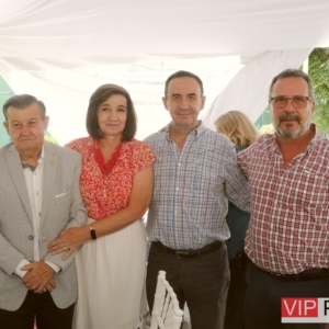Pablo Gutiérrez, José Antonio Roca, Maribel Roca y Francisco Suárez