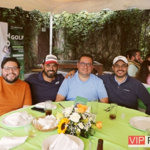 Luis Montiel, Mario Valdés, Omar Olivo y Adrián Acevedo