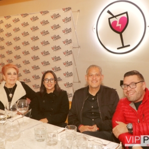 Salvador Martínez, Leonor Martínez y Juan y Perla Márquez