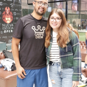 Alejnadro Gómez y Ofelia René