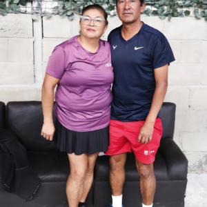Fidel Moreno y Marina Chincoya