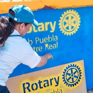 Rotary Pinta a México.