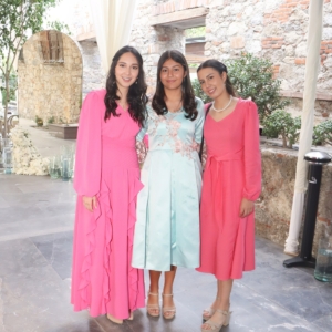 Nuestras Amigas Sonrientes en esta Bella Boda