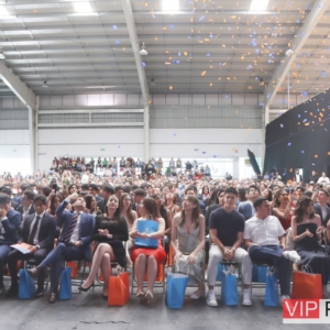 Festejo a los alumnos