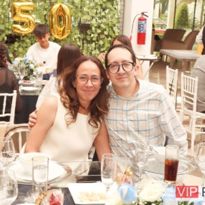 Verónica de la Torre y Francisco Macín