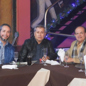 Javier Camacho, Jorge García y Miguel Gali