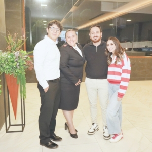 Adil Rodriguez, Itzel Rodríguez, Raúl Chavez Del Pino y Montserrat Aguilar