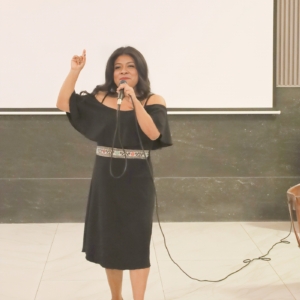 La Pilla Cantante Se Encargó de Amenizar la Reunión