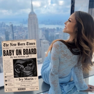 Ivy Marín En Nueva York Disfrutando Su Embarazo