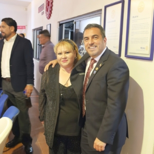 Blanca Gallo y Rodolfo De La Rosa