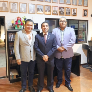 Felipe Huitzil, Rodolfo de La Rosa, Carlos Alberto Marquinaa