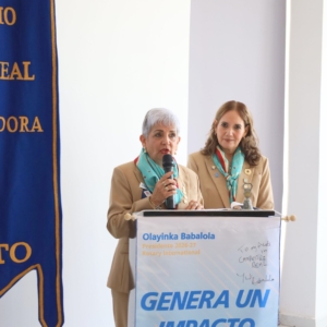 Reflexión Rotaria Con Miriam Díaz